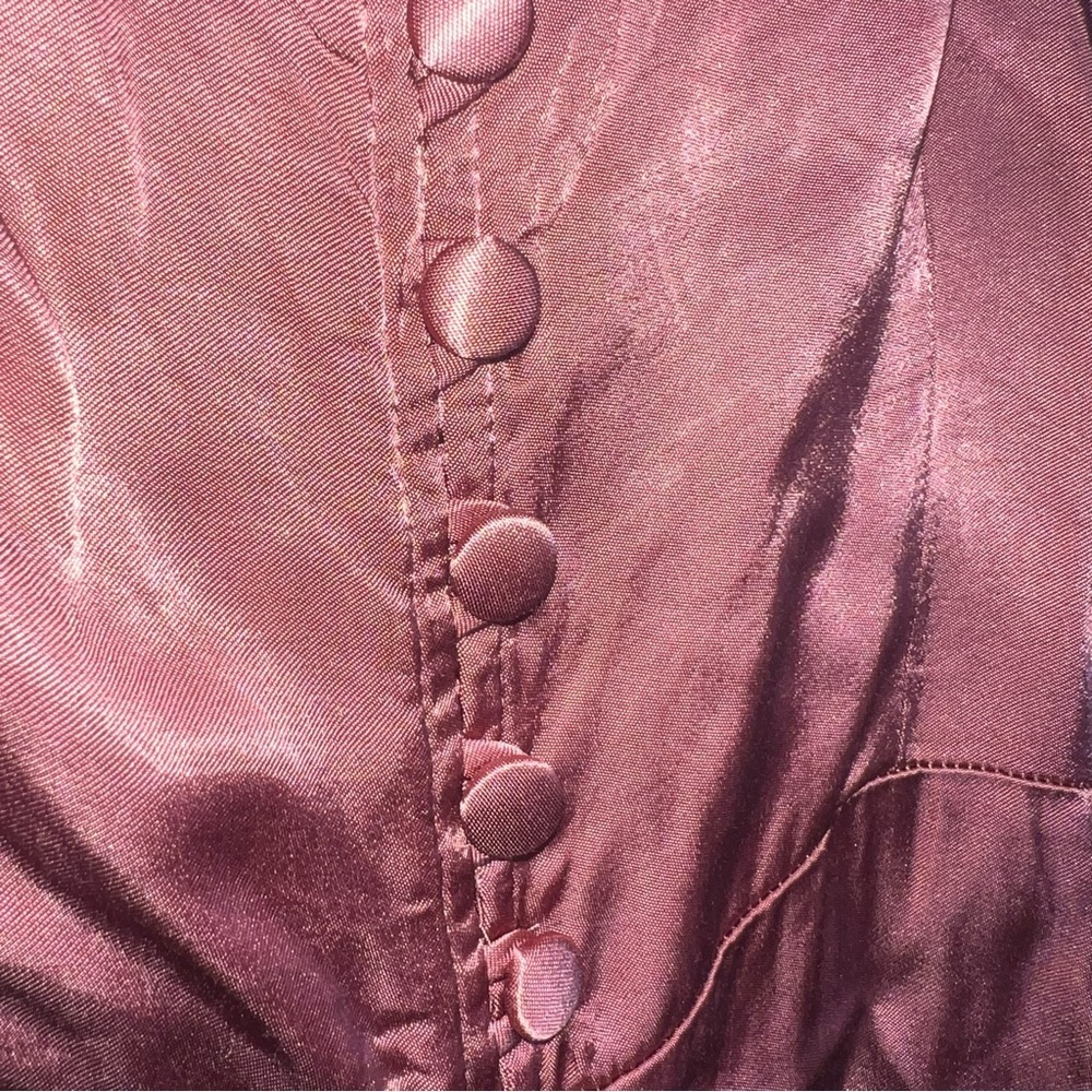 Abercrombie and Fitch Viscose Button Front Mini D… - image 7